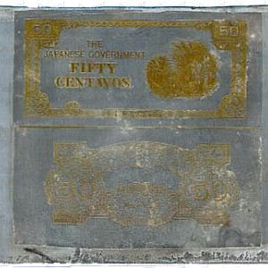 50 centavos JIM Printing Plate