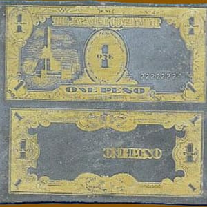 1 Peso JIM Printing Plate